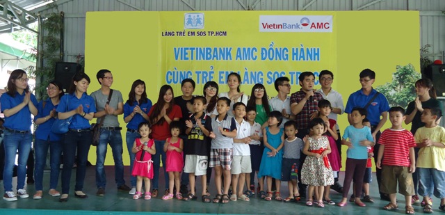 VietinBank AMC đồng hành cùng trẻ em Làng SOS